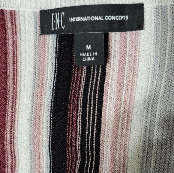 INC International Concepts Multicolor Striped Tank Top. Size M. - Picture 8 of 9